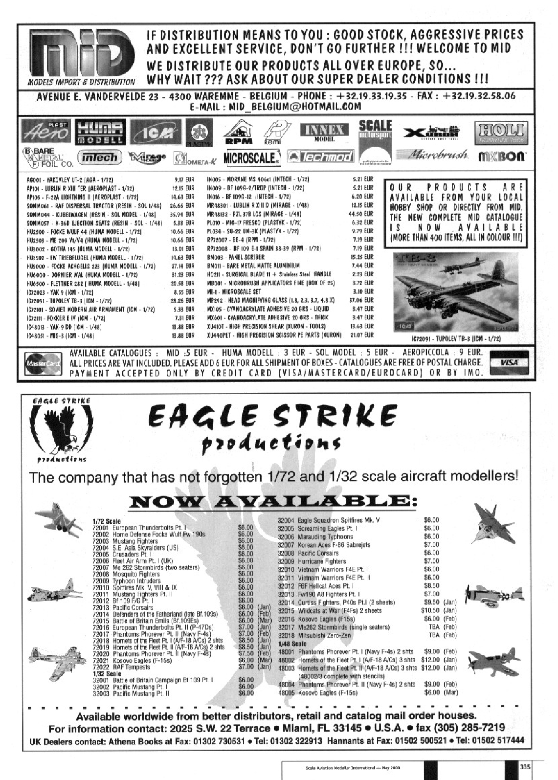Scale Aviation Modeller International 2000-05